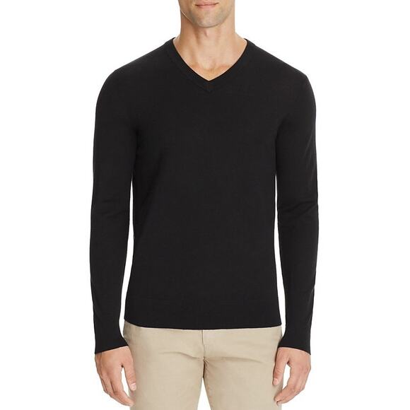 Theory Other - Theory Riland New Sovereign Slim Fit V Neck Sweater Black 2XL $195